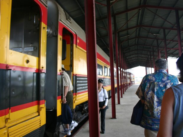 Panama Canal - Train