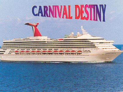 Carnival Destiny 03 Dec 2007 San Juan, Puerto Rico | St. Thomas | Dominican Republic | Barbados | St. Lucia | Antigua